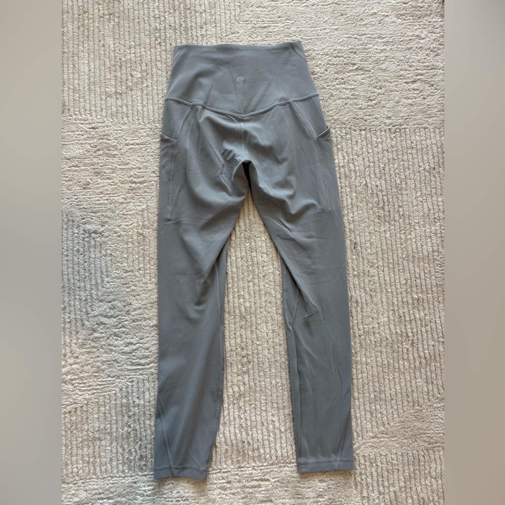 Women’s Lululemon Align High Rise Pant with Pockets 25" Gray Size 4 - Picture 4 of 5